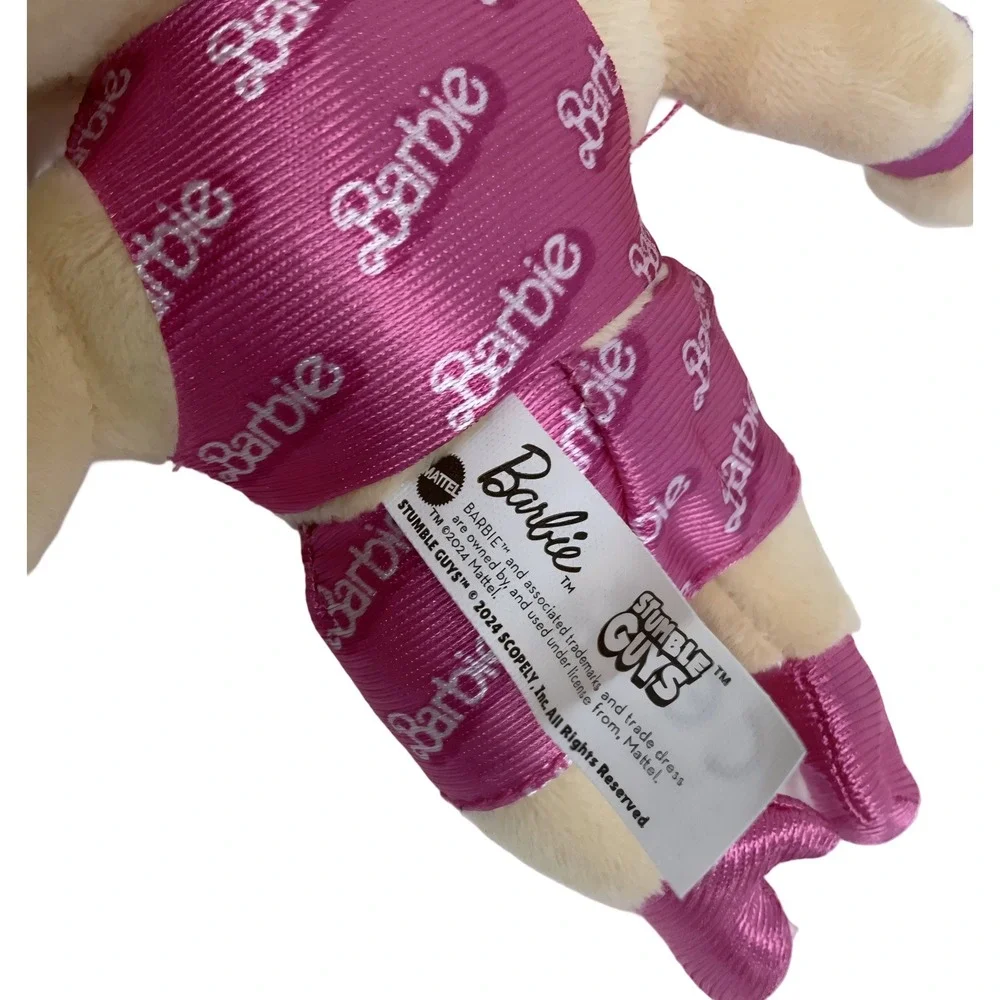 Original Tag! Stumble Guys Barbie‎ Limited Edition Plush Buddy Mattel Pink 2024